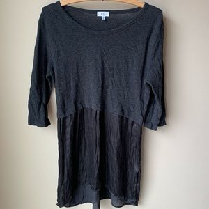 Clu dress mixed media dress